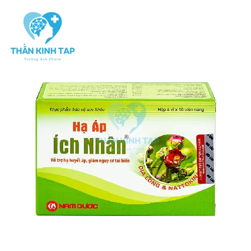 Hạ áp Ích nhân - Hỗ trợ tăng cường sức bền thành mạch